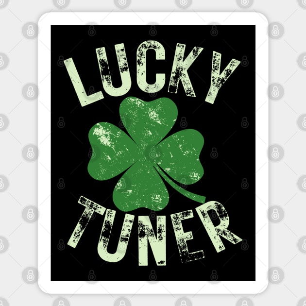 Lucky Tuner Shamrock St Patrick's Day Sticker by Carantined Chao$